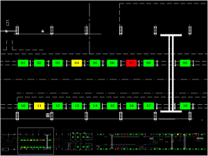 Line Sign Plant Floor Layout