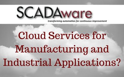 Cloud Services for Manufacturing and Industrial Applications?