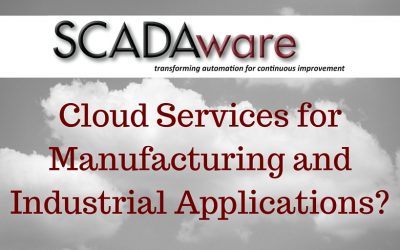 Cloud Services for Manufacturing and Industrial Applications?