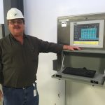 Brian Tucker pictured at SCWRD's Spring Creek Facility